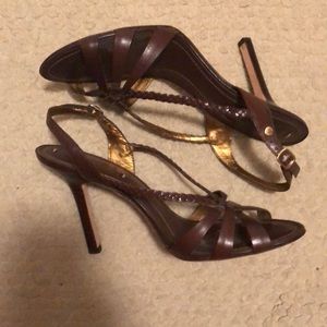 BCBGMaxazria leather heals